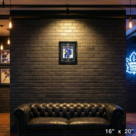 Auston Matthews 16" x 20" Replica Signature Frame Maple Leafs